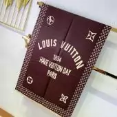 foulard louis vuitton marron monogram pas cher laine melangee l180cm w65cm 056